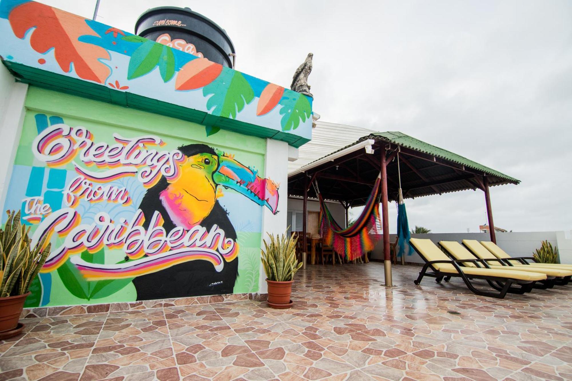 Makena La Boquilla Beach Hostel Cartagena エクステリア 写真
